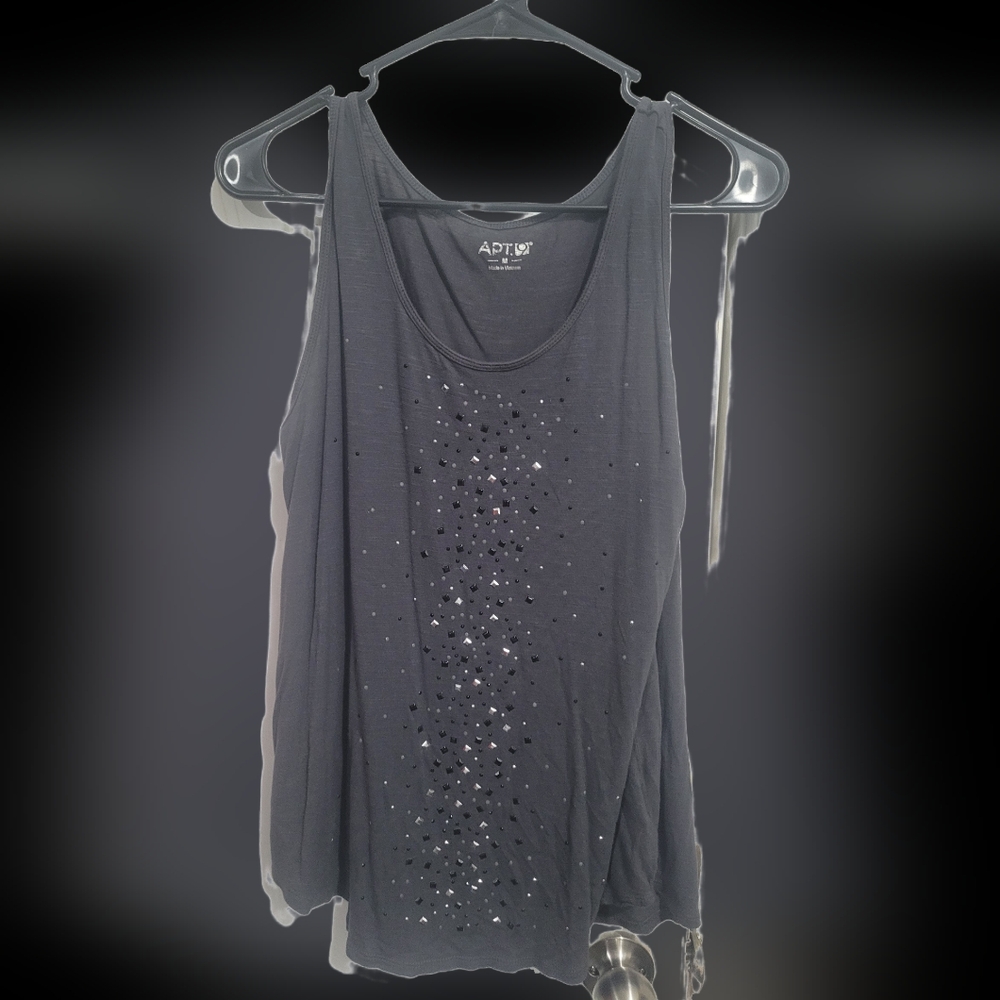 Gray comfy top